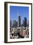 Germany, Hessen, Frankfurt, Skyline, Sky, Blue, St. Paul's Church-Udo Siebig-Framed Photographic Print