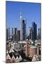 Germany, Hessen, Frankfurt, Skyline, Sky, Blue, St. Paul's Church-Udo Siebig-Mounted Photographic Print