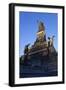 Germany, Hessen, Middle Rhine Valley, RŸdesheim, Niederwalddenkmal-Chris Seba-Framed Photographic Print