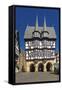 Germany, Hessen, Northern Hessen, Alsfeld, Old Town, Town Hall, Market Square-Chris Seba-Framed Stretched Canvas