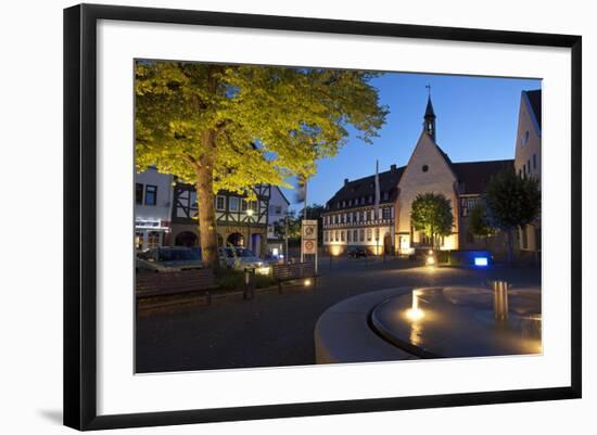 Germany, Hessen, Northern Hessen, Bad Hersfeld, Old Town-Chris Seba-Framed Photographic Print