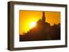 Germany, Hessen, Northern Hessen, Felsberg, Felsburg, 11. Cent., Evening Sun-Chris Seba-Framed Photographic Print