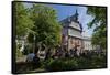 Germany, Hessen, Northern Hessen, Fritzlar, Town Hall-Chris Seba-Framed Stretched Canvas
