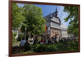 Germany, Hessen, Northern Hessen, Fritzlar, Town Hall-Chris Seba-Framed Photographic Print