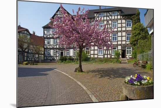 Germany, Hessen, Northern Hessen, Melsungen, Historical Old Town-Chris Seba-Mounted Photographic Print