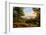 Germany, Hessen, Northern Hessen, National Park Kellerwald-Edersee, Morning Fog-Chris Seba-Framed Photographic Print