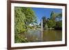 Germany, Hessen, Northern Hessen, Reinhardshausen, Health Resort Park, Pond-Chris Seba-Framed Photographic Print