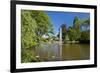 Germany, Hessen, Northern Hessen, Reinhardshausen, Health Resort Park, Pond-Chris Seba-Framed Photographic Print