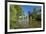 Germany, Hessen, Northern Hessen, Reinhardshausen, Health Resort Park, Pond-Chris Seba-Framed Photographic Print