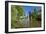 Germany, Hessen, Northern Hessen, Reinhardshausen, Health Resort Park, Pond-Chris Seba-Framed Photographic Print