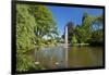 Germany, Hessen, Northern Hessen, Reinhardshausen, Health Resort Park, Pond-Chris Seba-Framed Photographic Print