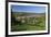 Germany, Hessen, Northern Hessen, Spangenberg, Townscape, Meadow, Cattle, Bison Herd, Grazing-Chris Seba-Framed Photographic Print