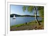 Germany, Hessen, Northern Hessen, Waldecker Land, Edersee, Marina Rehbach, Summer Evening-Chris Seba-Framed Photographic Print