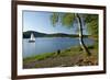 Germany, Hessen, Northern Hessen, Waldecker Land, Edersee, Marina Rehbach, Summer Evening-Chris Seba-Framed Photographic Print