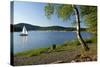 Germany, Hessen, Northern Hessen, Waldecker Land, Edersee, Marina Rehbach, Summer Evening-Chris Seba-Stretched Canvas