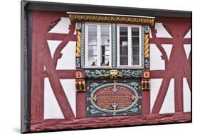 Germany, Hessen, Taunus, German Timber-Frame Road, Bad Camberg, Old Town, Timber-Framed Facade-Udo Siebig-Mounted Photographic Print