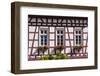 Germany, Hessen, Taunus, German Timber-Frame Road, Idstein, Kšnig-Adolf-Platz, Timber-Framed Facade-Udo Siebig-Framed Photographic Print