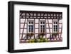 Germany, Hessen, Taunus, German Timber-Frame Road, Idstein, Kšnig-Adolf-Platz, Timber-Framed Facade-Udo Siebig-Framed Photographic Print