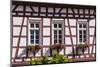 Germany, Hessen, Taunus, German Timber-Frame Road, Idstein, Kšnig-Adolf-Platz, Timber-Framed Facade-Udo Siebig-Mounted Photographic Print