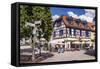 Germany, Hessen, Taunus, German Timber-Frame Road, Idstein-Udo Siebig-Framed Stretched Canvas