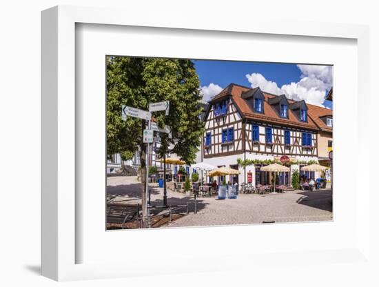 Germany, Hessen, Taunus, German Timber-Frame Road, Idstein-Udo Siebig-Framed Photographic Print