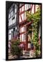 Germany, Hessen, Taunus (Region), German Framework Road, Idstein, Old, Half-Timbered Facades-Udo Siebig-Framed Photographic Print