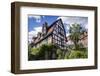 Germany, Hessen, Taunus (Region), German Framework Road, Idstein, Old, Half-Timbered House-Udo Siebig-Framed Photographic Print