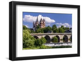 Germany, Hessen, Taunus (Region), Lahn, Limburger Becken-Udo Siebig-Framed Premium Photographic Print