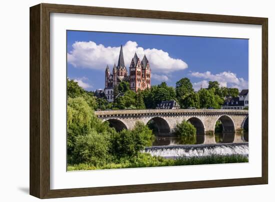 Germany, Hessen, Taunus (Region), Lahn, Limburger Becken-Udo Siebig-Framed Photographic Print