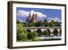 Germany, Hessen, Taunus (Region), Lahn, Limburger Becken-Udo Siebig-Framed Photographic Print