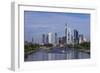 Germany, Hessen, View from DeutschherrnbrŸcke on Main-Udo Siebig-Framed Photographic Print