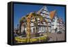 Germany, Hessen, Waldecker Land, Bad Wildungen, Market Square-Chris Seba-Framed Stretched Canvas