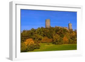 Germany, Hessen, Wetterau, MŸnzenberg, MŸnzenberg Castle-Udo Siebig-Framed Photographic Print