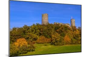 Germany, Hessen, Wetterau, MŸnzenberg, MŸnzenberg Castle-Udo Siebig-Mounted Photographic Print