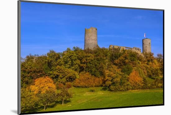 Germany, Hessen, Wetterau, MŸnzenberg, MŸnzenberg Castle-Udo Siebig-Mounted Photographic Print