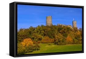 Germany, Hessen, Wetterau, MŸnzenberg, MŸnzenberg Castle-Udo Siebig-Framed Stretched Canvas