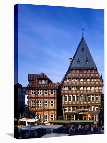 Germany Hildesheim-Charles Bowman-Stretched Canvas