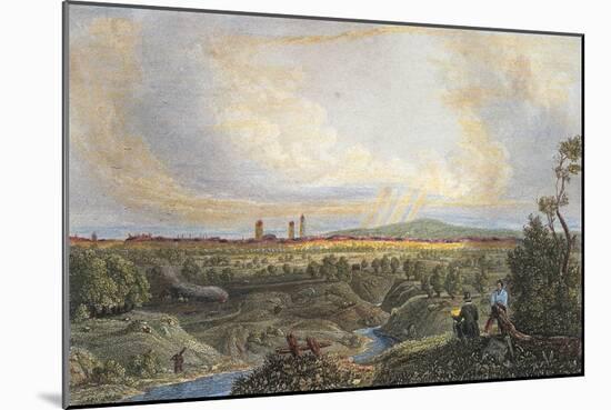 Germany, Karlsruhe, 19th Century-null-Mounted Giclee Print