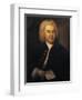 Germany, Leipzig, Portrait of German Composer and Organist, Johann Sebastian Bach-null-Framed Giclee Print