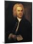 Germany, Leipzig, Portrait of German Composer and Organist, Johann Sebastian Bach-null-Mounted Giclee Print