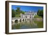 Germany, Lower Saxony, Bad Pyrmont, Moated Castle, Health Resort Area-Chris Seba-Framed Photographic Print