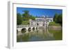 Germany, Lower Saxony, Bad Pyrmont, Moated Castle, Health Resort Area-Chris Seba-Framed Photographic Print