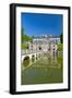 Germany, Lower Saxony, Bad Pyrmont, Moated Castle, Health Resort Area-Chris Seba-Framed Photographic Print