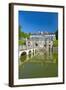 Germany, Lower Saxony, Bad Pyrmont, Moated Castle, Health Resort Area-Chris Seba-Framed Photographic Print