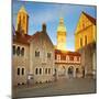 Germany, Lower Saxony, Braunschweig. Old Town Square.-Ken Scicluna-Mounted Premium Photographic Print