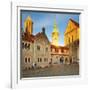 Germany, Lower Saxony, Braunschweig. Old Town Square.-Ken Scicluna-Framed Photographic Print