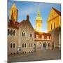 Germany, Lower Saxony, Braunschweig. Old Town Square.-Ken Scicluna-Mounted Photographic Print