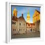 Germany, Lower Saxony, Braunschweig. Old Town Square.-Ken Scicluna-Framed Photographic Print