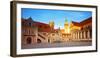 Germany, Lower Saxony, Braunschweig. Old Town Square.-Ken Scicluna-Framed Photographic Print