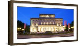 Germany, Lower Saxony, Braunschweig. the State Theatre.-Ken Scicluna-Framed Photographic Print